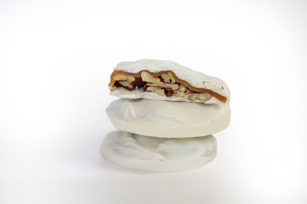 White Chocolate Turtle Pecan Cluster
