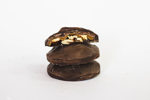 Dark Chocolate Turtle Pecan Cluster